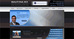 Desktop Screenshot of mehulshahmd.com