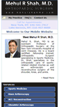 Mobile Screenshot of mehulshahmd.com